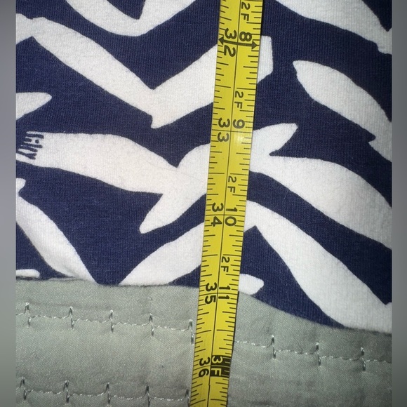 Lilly Pulitzer Navy & White I Got Lucky Bird Charlene Chevron Shift Dress S - Picture 6 of 15